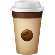 Take out coffee  sticker