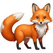 Fox sticker