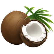 Coconut sticker