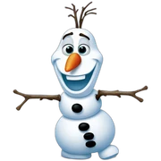 olaf from frozen sticker