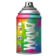 spray-paint-can sticker