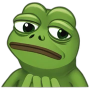 sad sad pepe sticker
