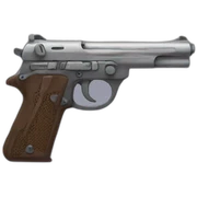 Gun sticker