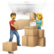  moving house sticker