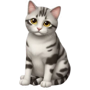 Смешенный котик  sticker