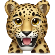 cuore leopardato sticker