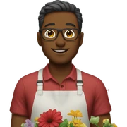 Florist life sticker