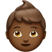 Beige chocolate  sticker