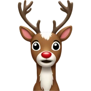 Rudolph  sticker