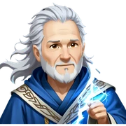Storm Wizard sticker