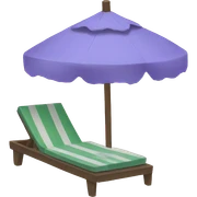 Una playa sticker