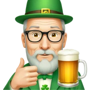 Having a Beer sticker
