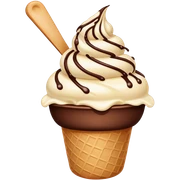 Ice cream sticker