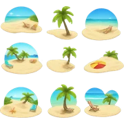 beach sticker