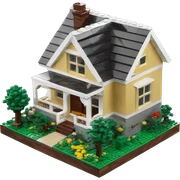 lego house sticker