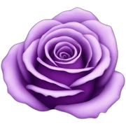 Purple-rose sticker