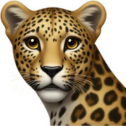 Leopard  sticker