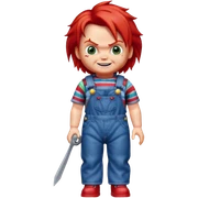 Chucky sticker