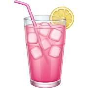 Pink lemonade sticker