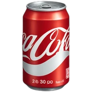 Coke can sticker