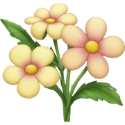 Pretty flowers sticker