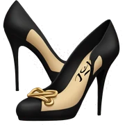 ysl heels sticker