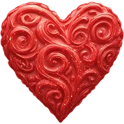 Heart heart sticker