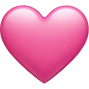 pink heart sticker