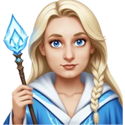 Frostborne Magician sticker