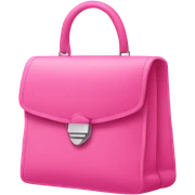 Pink bag sticker