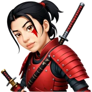 Battle-Ready Samurai sticker