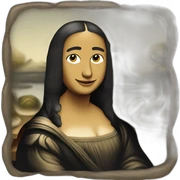 Mona Lisa sticker