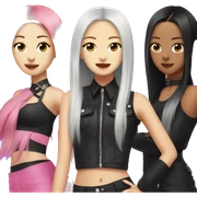 Blackpink performing  sticker