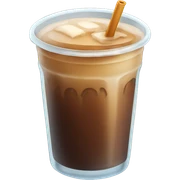 Iced coffee sticker