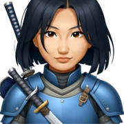 Samurai Defender sticker