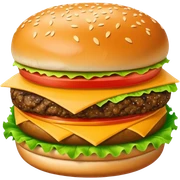 burger sticker