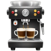 Espresso machine sticker