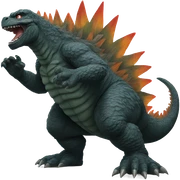 Godzilla  sticker
