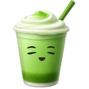 matcha boba sticker