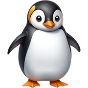 Penguin sticker