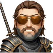 Samurai Ronin sticker