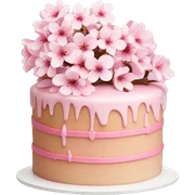 Cherry Blossom cake sticker