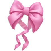 Aesthetic bow  sticker