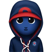 a bathing ape PSG hoodies sticker