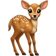 the fawn thinks sticker
