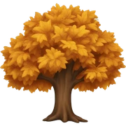 fall tree sticker