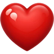 dark red heart sticker