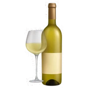 White wine sticker
