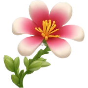 chinese flower sticker