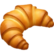 Croissant sticker